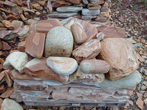 Златолит жёлтый, жёлто-зелёный глыбки и валуны для ланшафтного дизайна купить в Голицыно