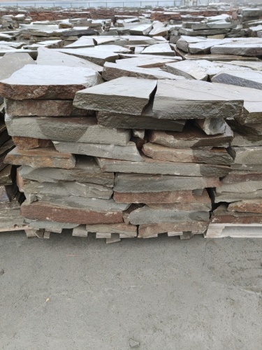 Плитняк песчаник серо-зелёный для мощения 60-65 мм купить в Голицыно